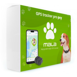 Mala GPS tracker pro psy