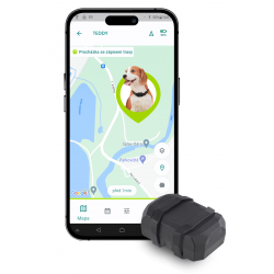 Mala GPS tracker pro psy